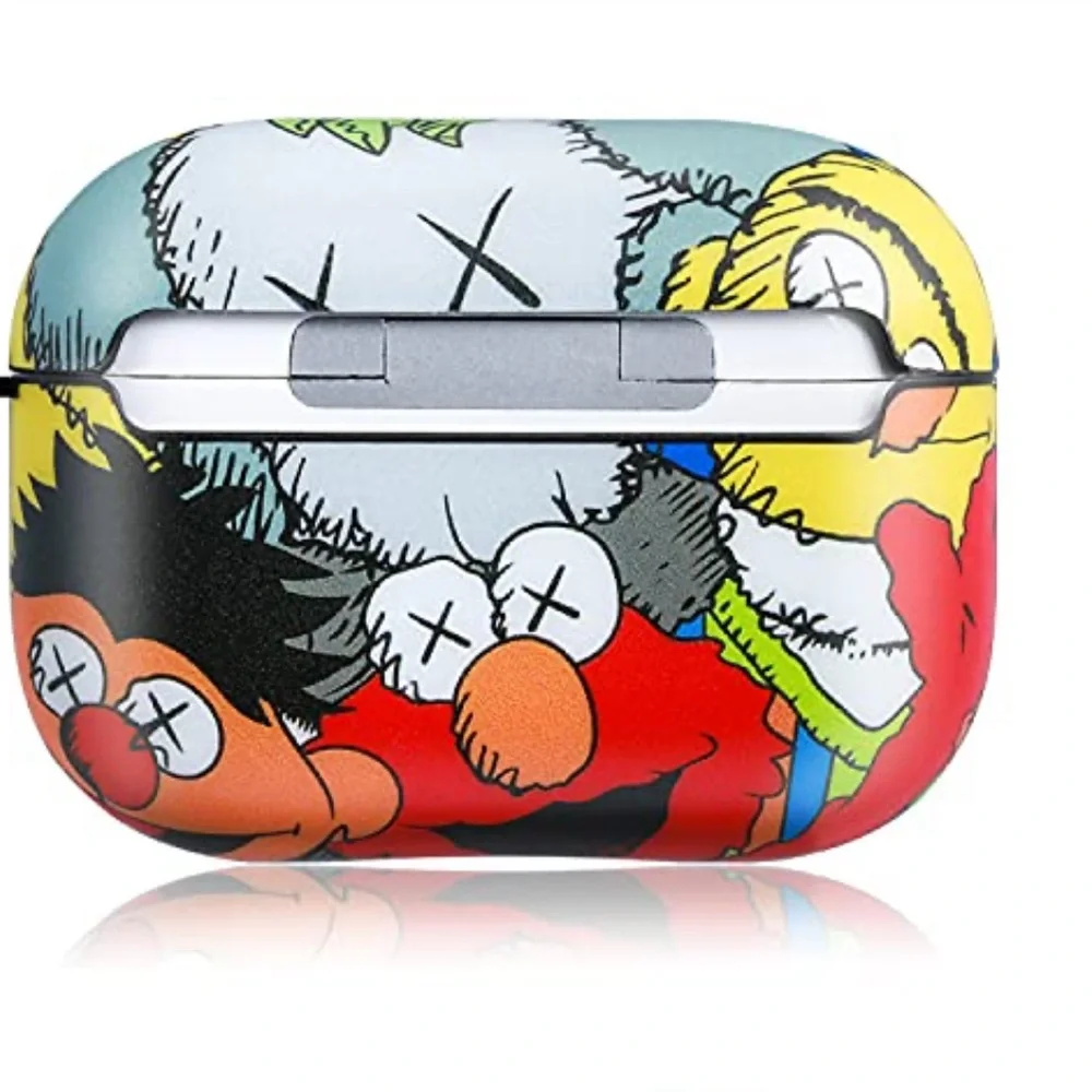 Airpod Cover Plus‎ Lanyard & Keychain Set Sesame Street Theme